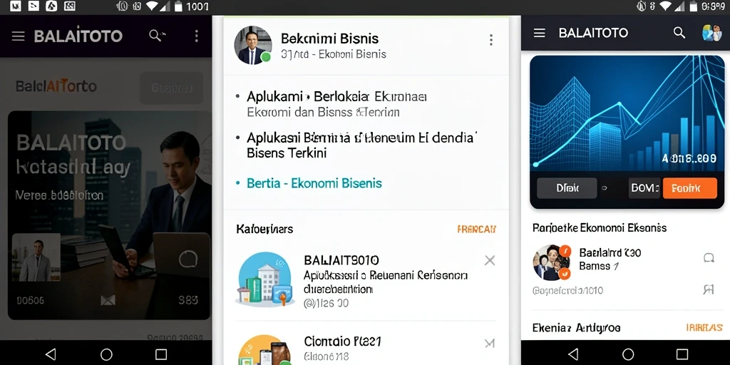 Tampilan antarmuka BALAITOTO yang informatif dan menarik.