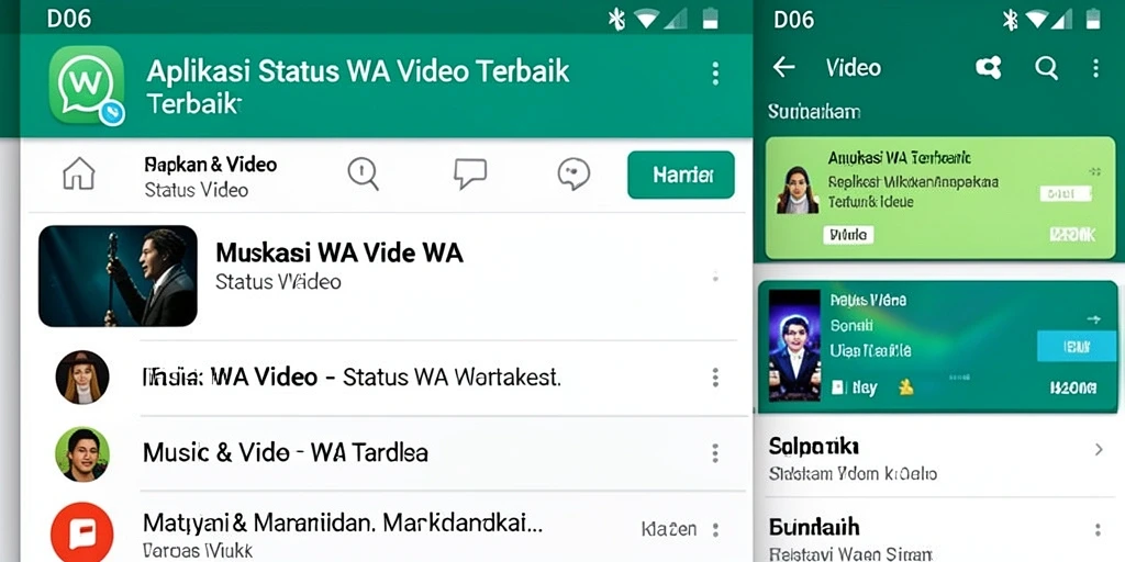 Tampilan antarmuka D06 yang intuitif dan fungsional.