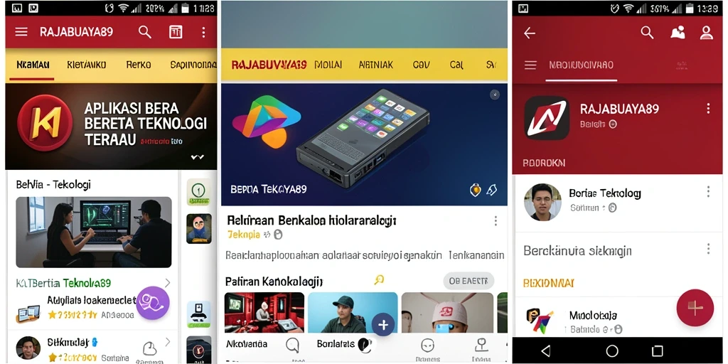Tampilan antarmuka pengguna RAJABUAYA89 yang menarik dan informatif.